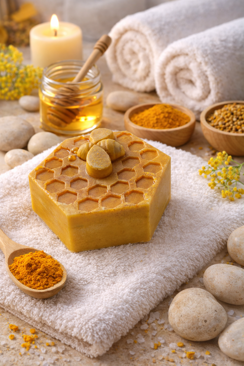Turmeric and Honey Goat Milk Soap