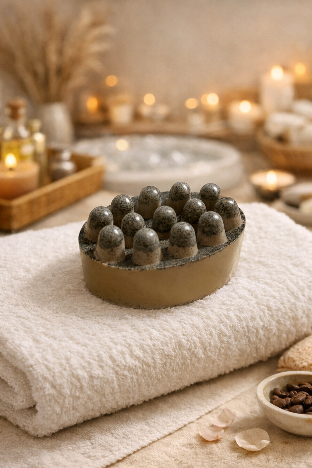 Vanilla Cappuccino Massage Goat Milk Soap