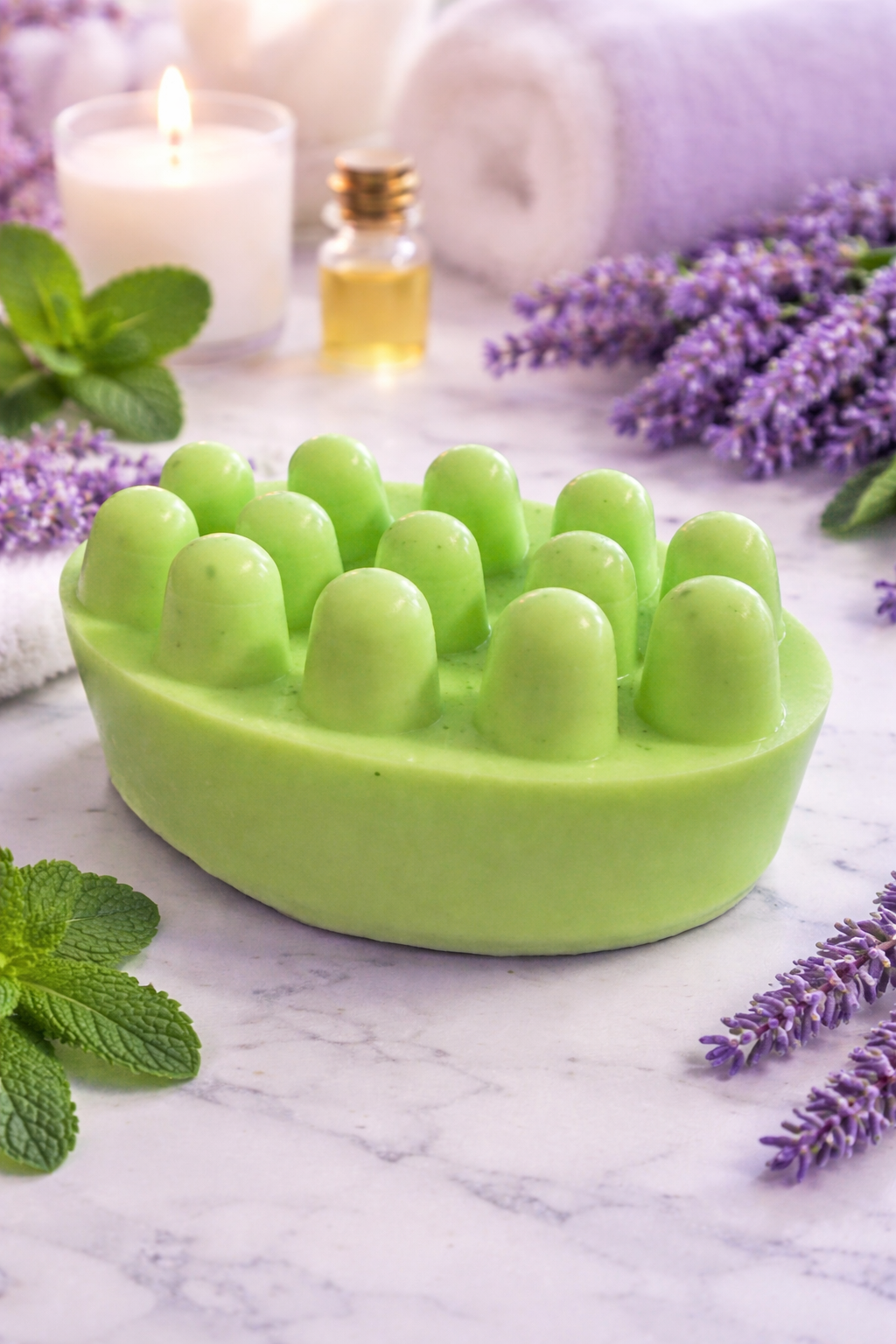 Lavender Peppermint Shampoo Bar